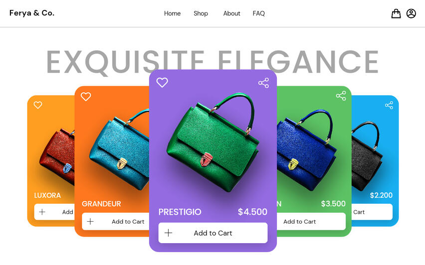 Web Page UI